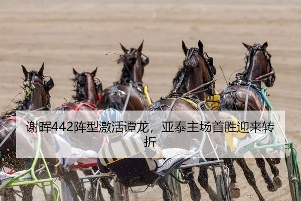 谢晖442阵型激活谭龙，亚泰主场首胜迎来转折